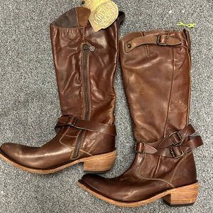COPY - Liberty Black Brown buckle Boots